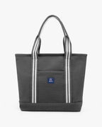 Signature Cotton Dobby Tote Bag with Jacquard Handles