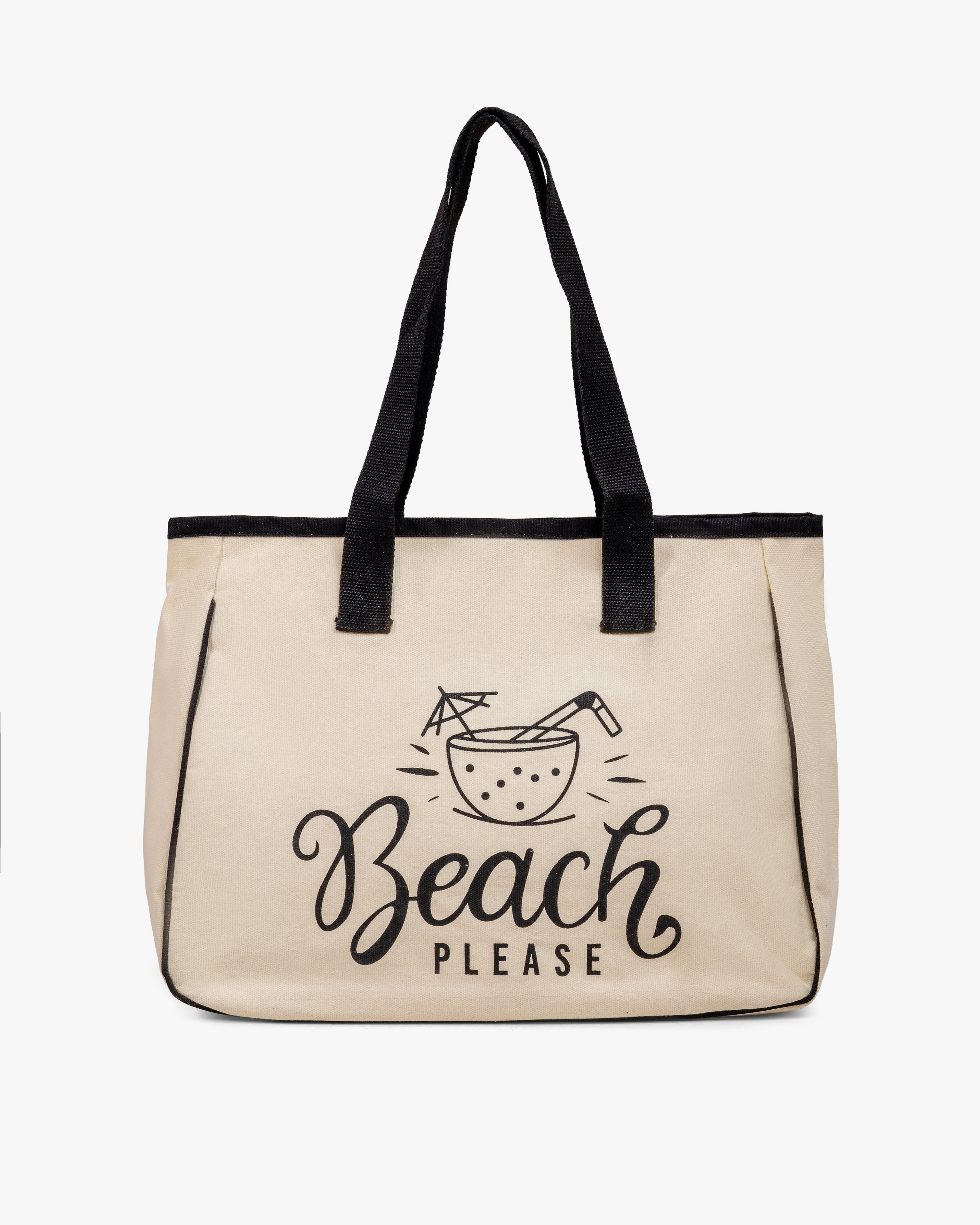 Chic Cotton Canvas Tote Bag