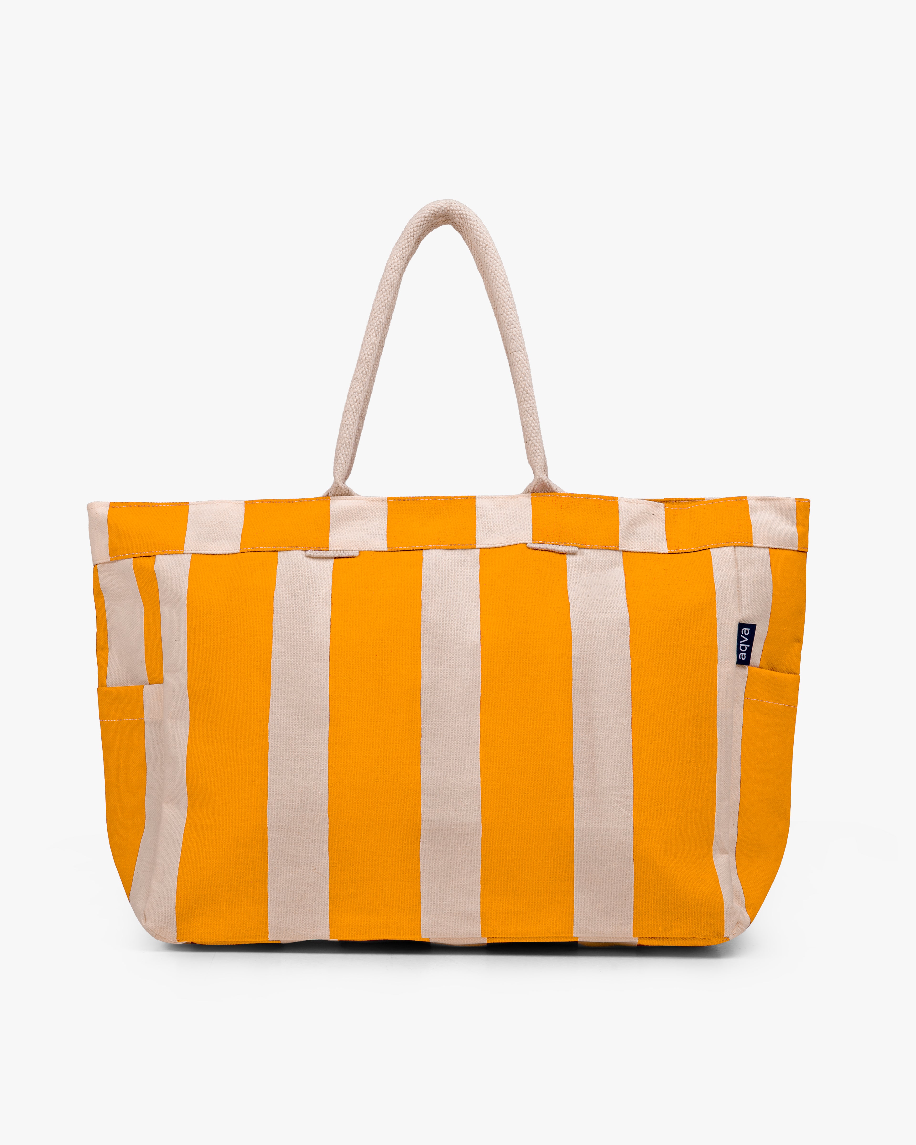 Printed Canvas Large Shoulder Tote Bag