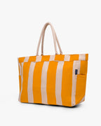 Printed Canvas Large Shoulder Tote Bag