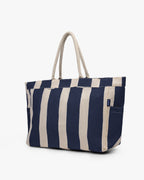 Printed Canvas Large Shoulder Tote Bag