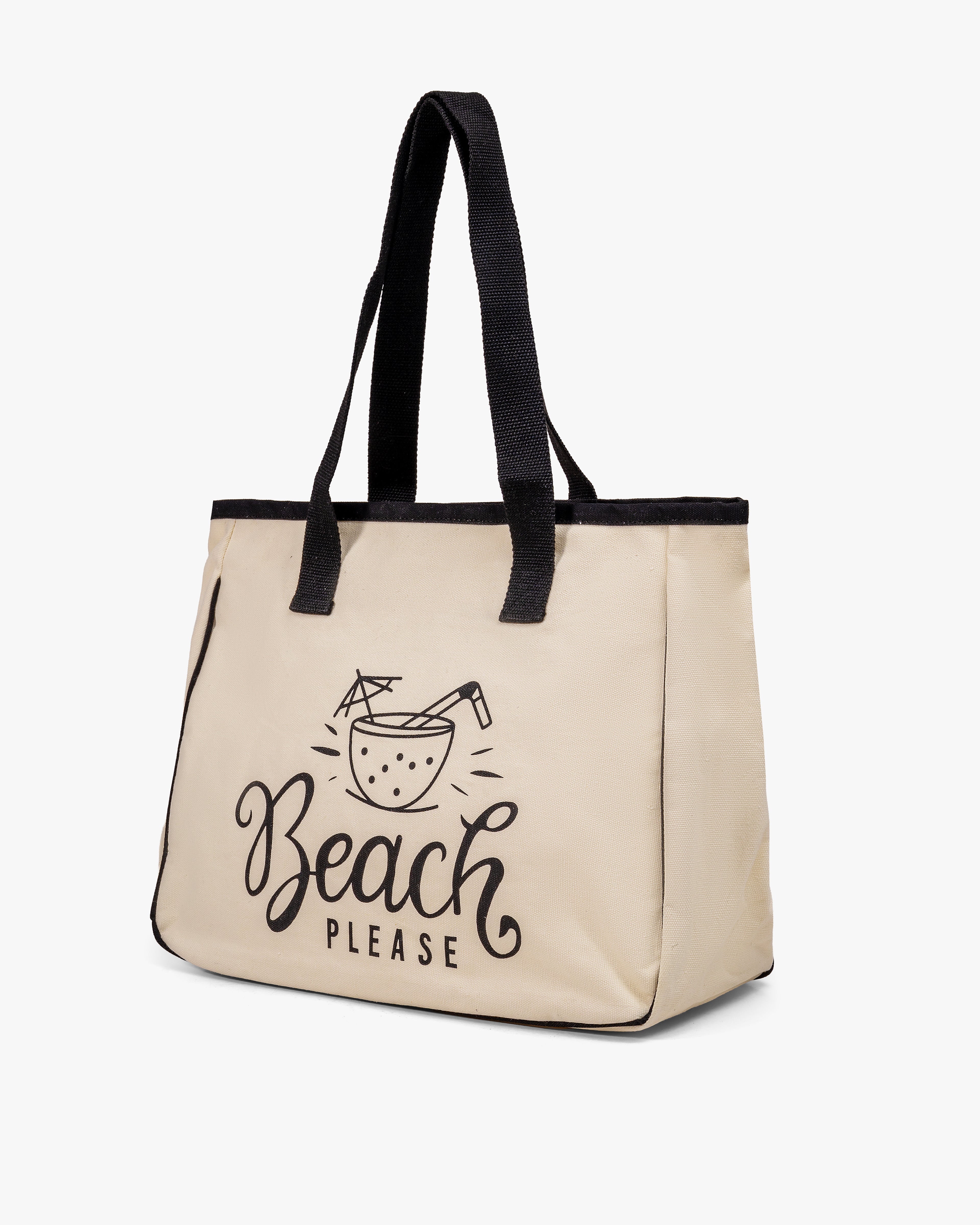 Chic Cotton Canvas Tote Bag