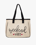 Chic Cotton Canvas Tote Bag