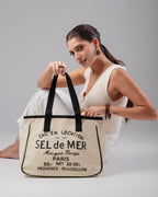 Chic Cotton Canvas Tote Bag