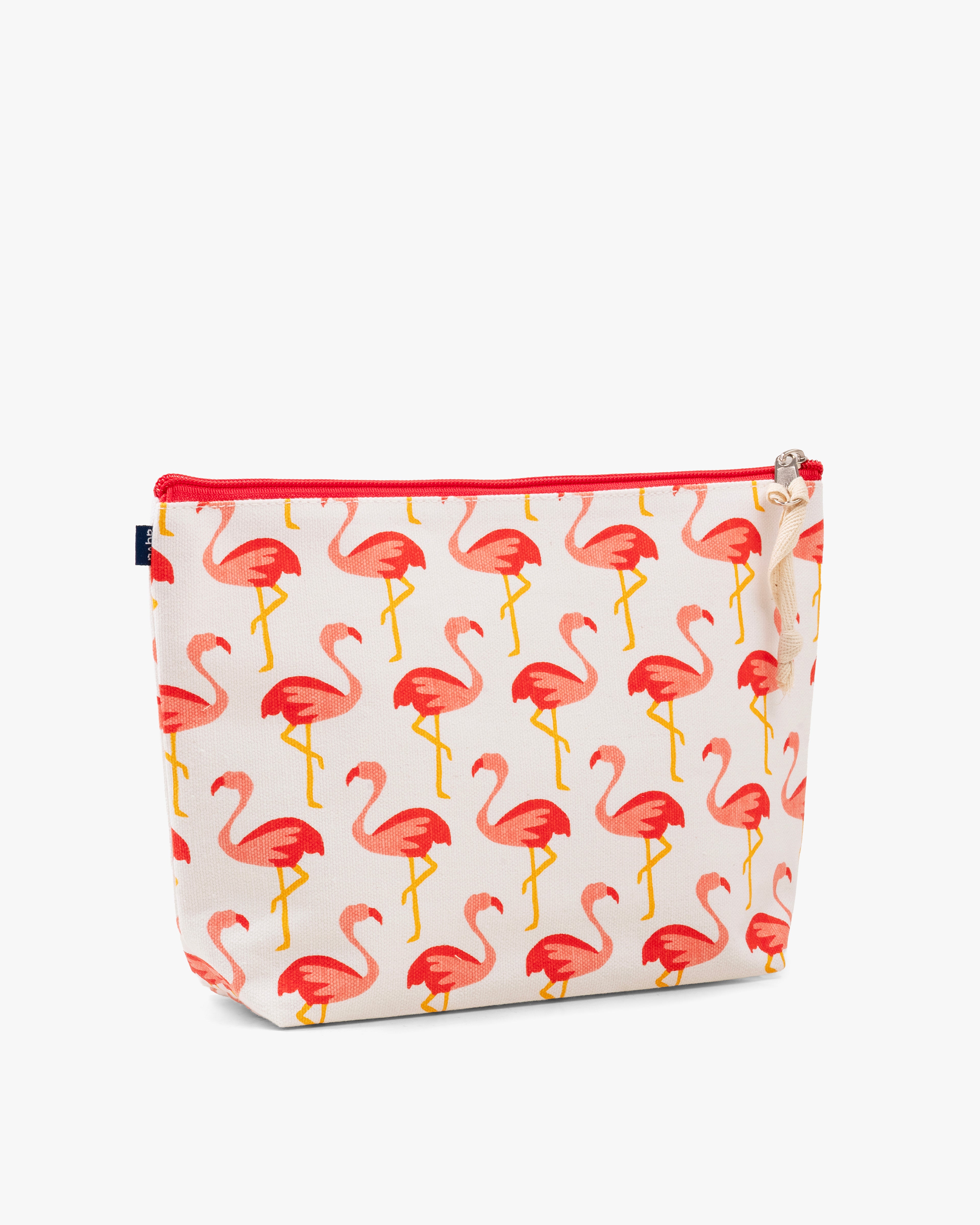 Set of 3 Printed Eco-Friendly Cotton Canvas Pouches