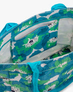 Printed Canvas Medium Shoulder Tote Bag