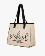 Chic Cotton Canvas Tote Bag