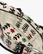 Printed Canvas Medium Shoulder Tote Bag