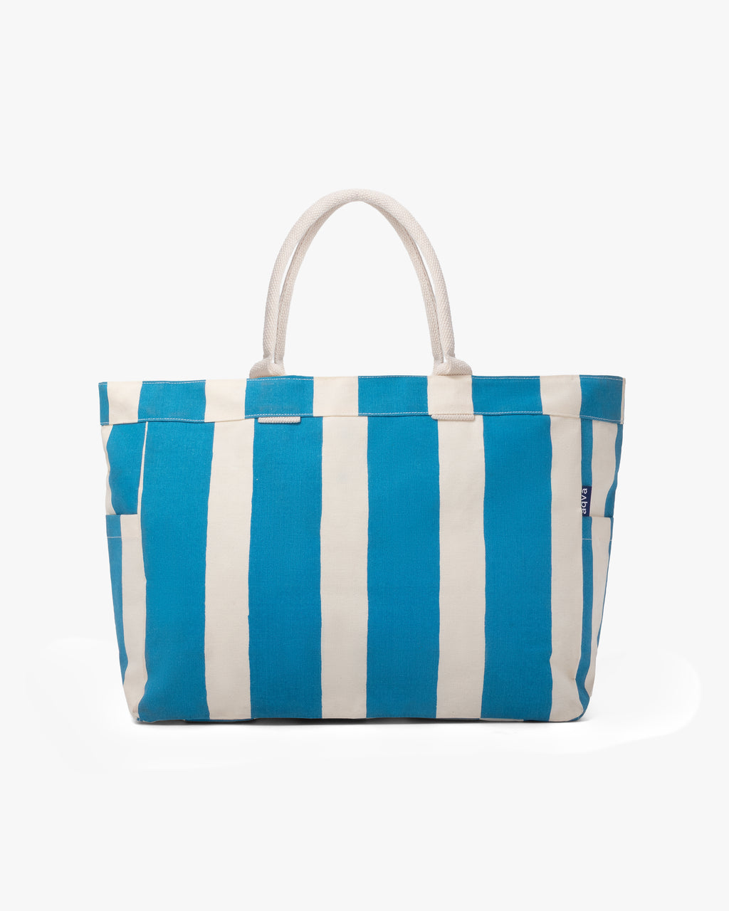 Printed Canvas Large Shoulder Tote Bag