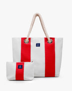 Nautical Rope Tote & Zip Pouch Set
