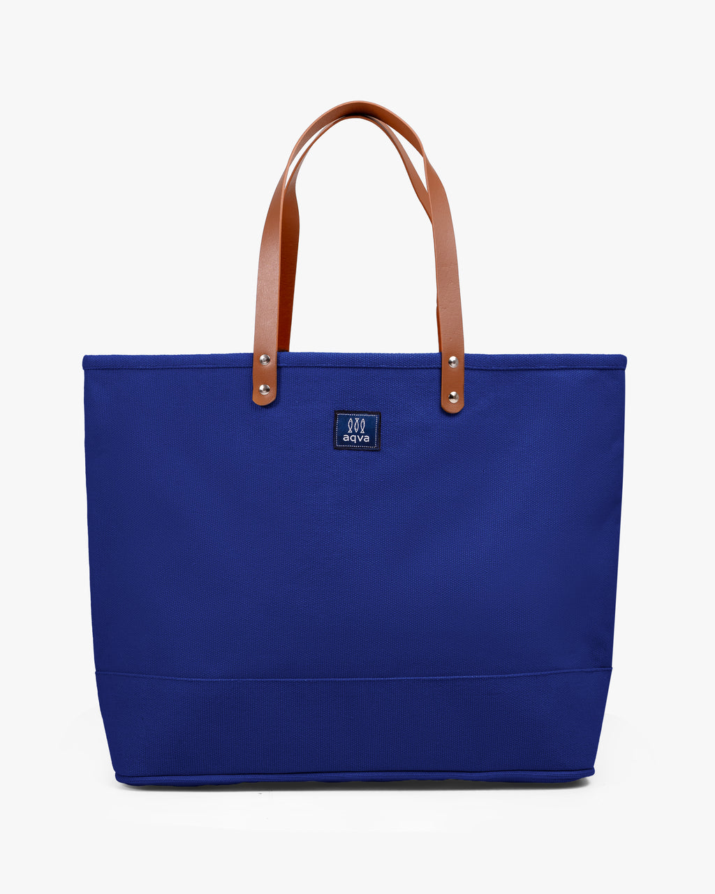 Solid Cotton Dobby Tote Bag