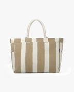 Printed Canvas Large Shoulder Tote Bag