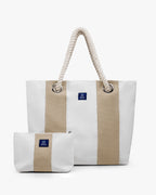 Nautical Rope Tote & Zip Pouch Set