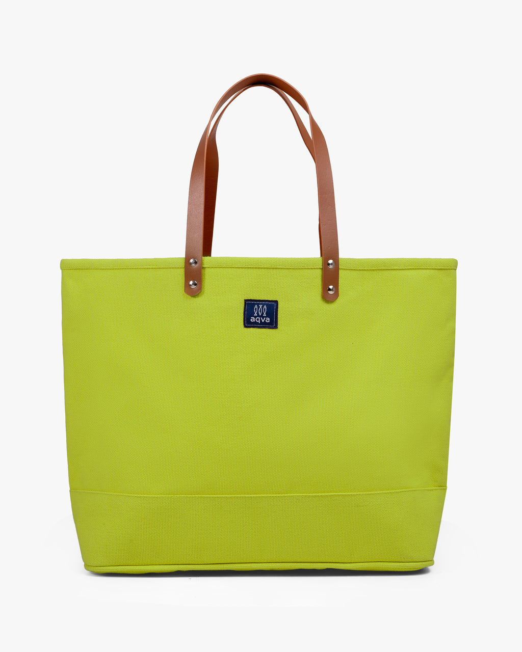 Solid Cotton Dobby Tote Bag