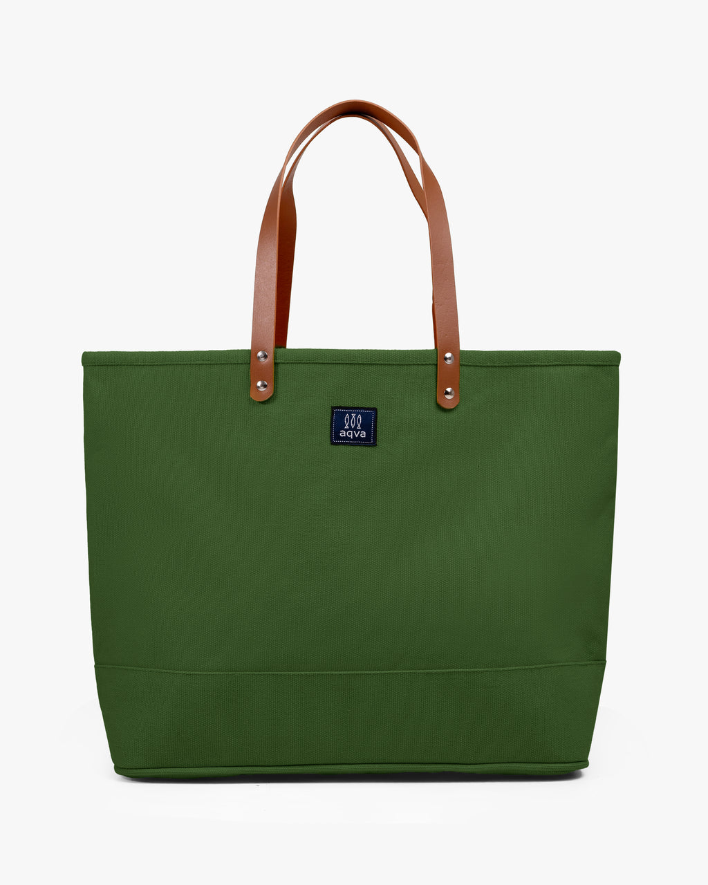 Solid Cotton Dobby Tote Bag