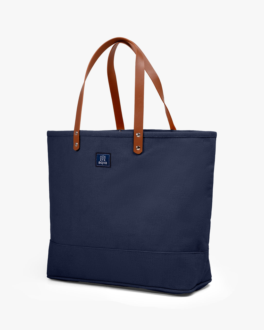 Solid Cotton Dobby Tote Bag