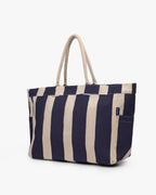 Printed Canvas Large Shoulder Tote Bag