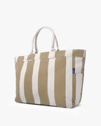 Printed Canvas Large Shoulder Tote Bag