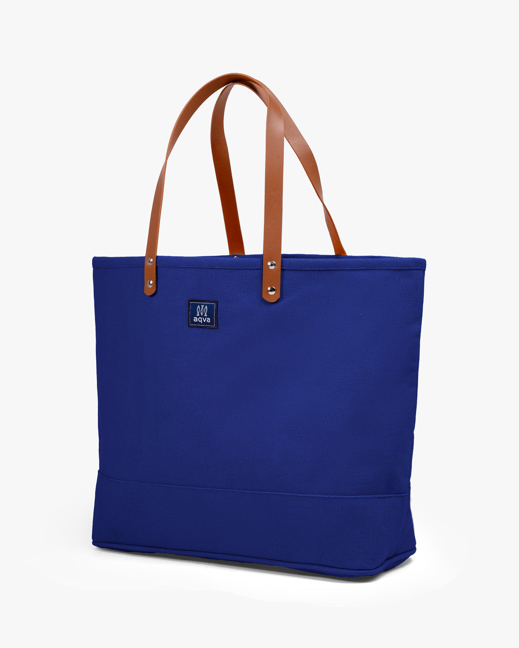 Solid Cotton Dobby Tote Bag