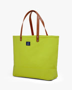 Solid Cotton Dobby Tote Bag