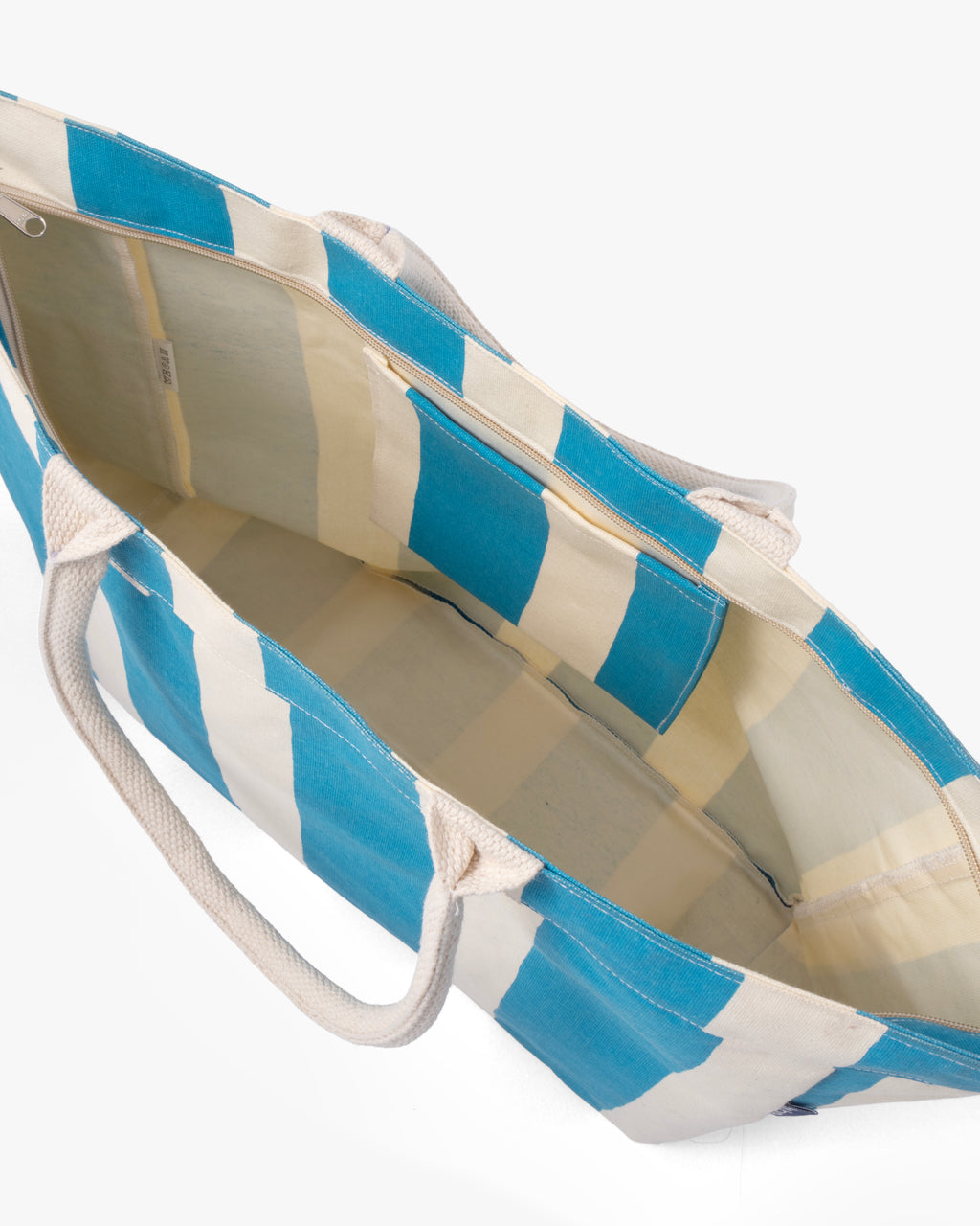 Printed Canvas Large Shoulder Tote Bag