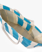 Printed Canvas Large Shoulder Tote Bag