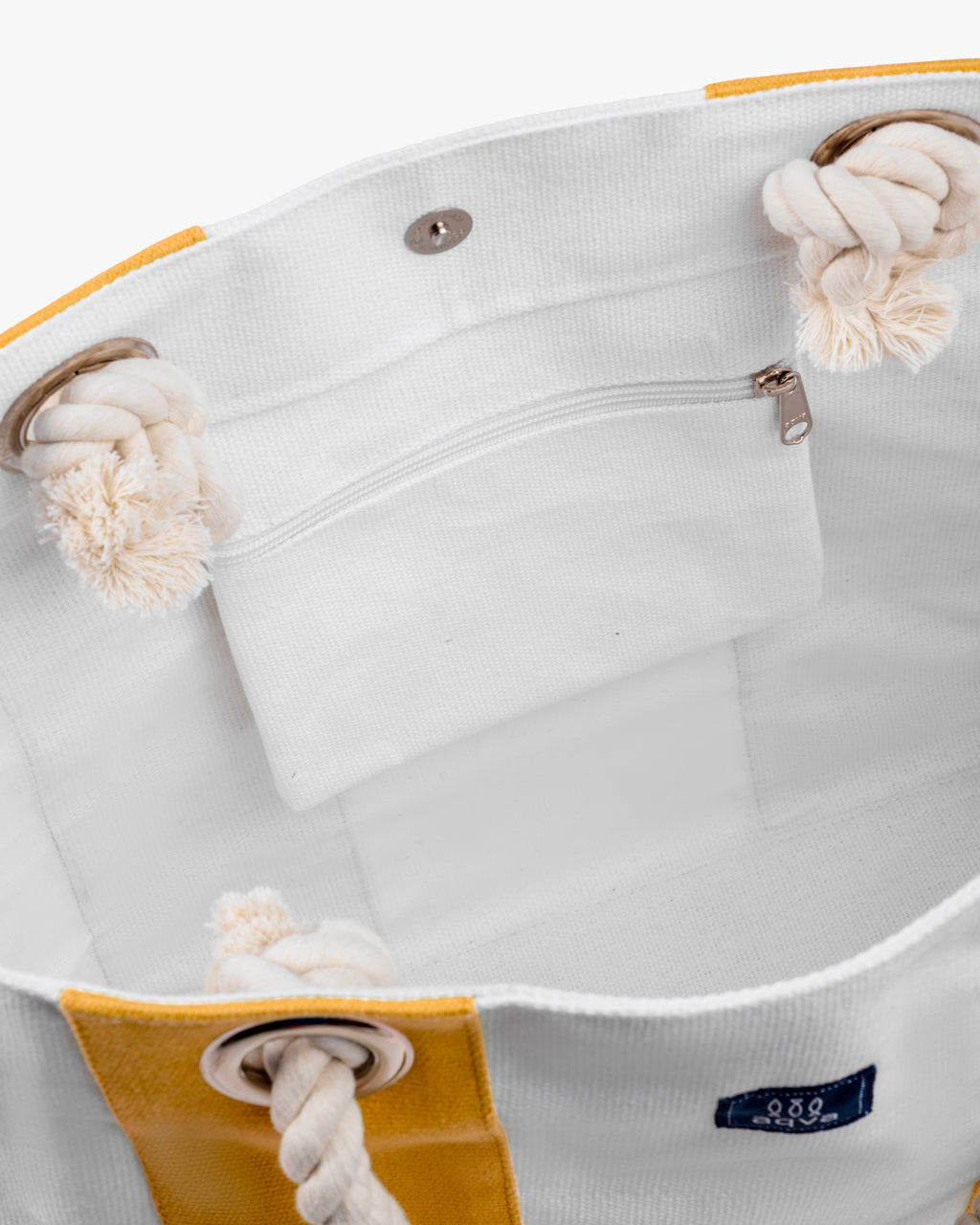 Nautical Rope Tote & Zip Pouch Set