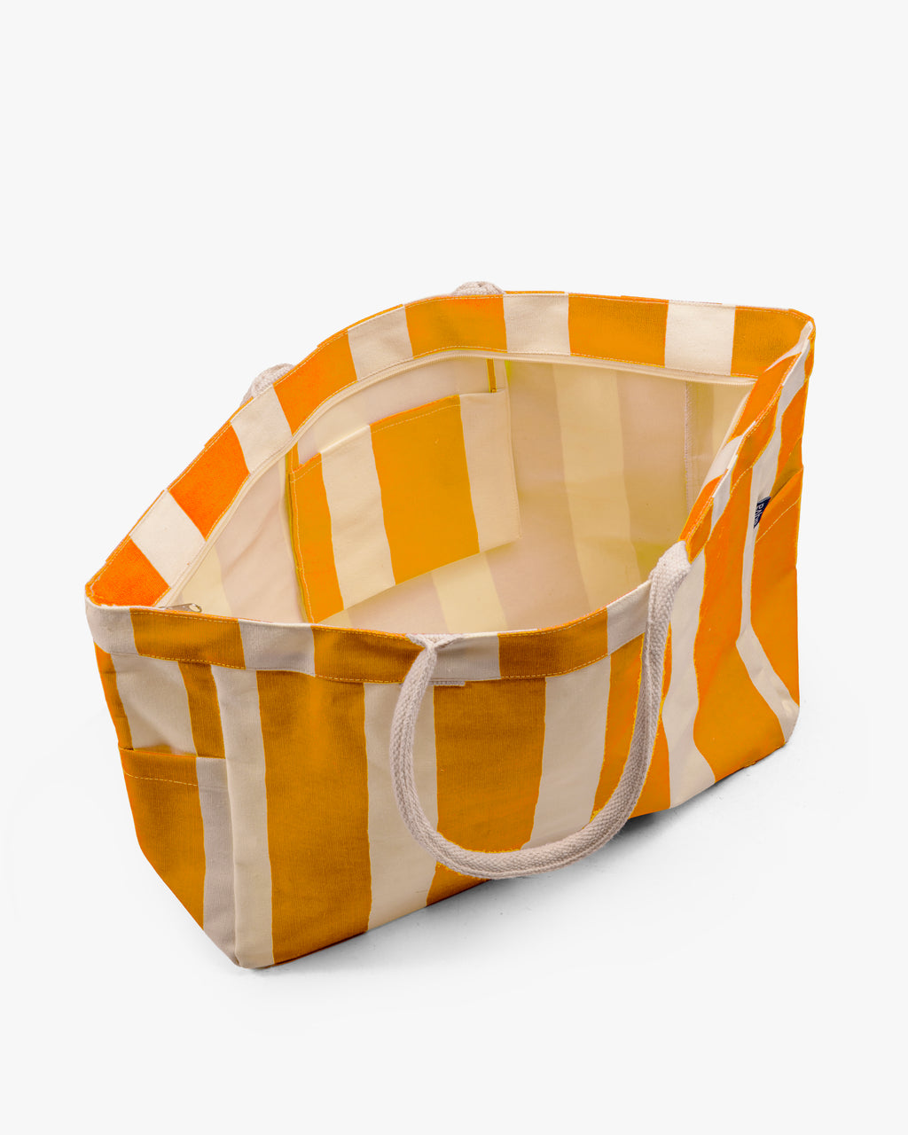 Printed Canvas Large Shoulder Tote Bag