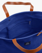 Solid Cotton Dobby Tote Bag