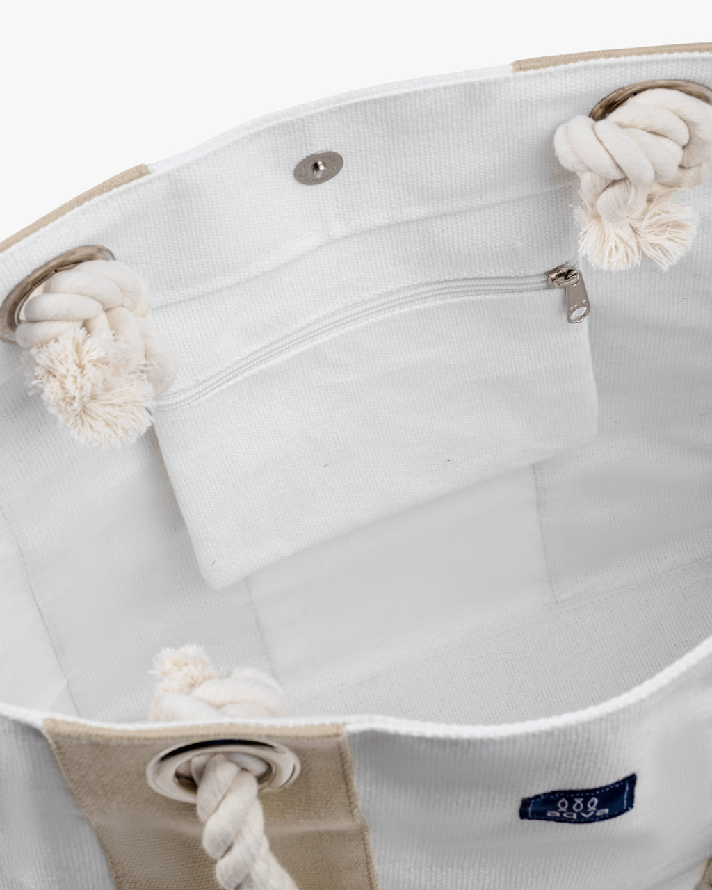 Nautical Rope Tote & Zip Pouch Set