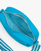 Solid Cotton Dobby Crossbody Sling Bag with Printed Lining