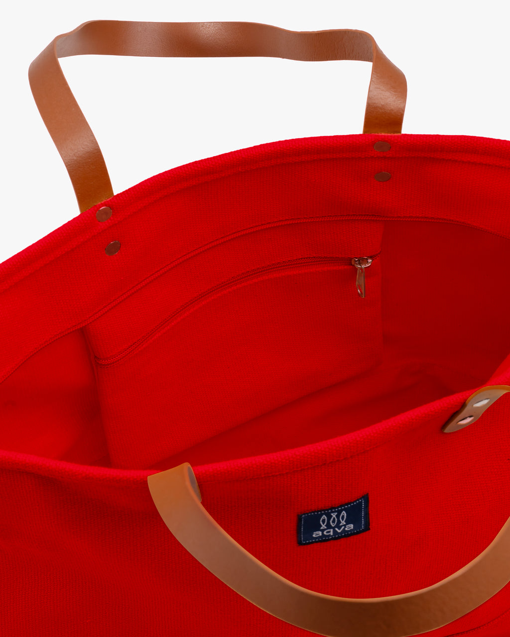 Solid Cotton Dobby Tote Bag